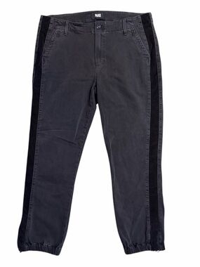 PAIGE Mayslie Black Jogger Jeans Denim Size 32